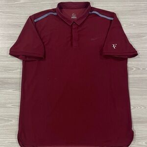 Nike Federer RF 2016 Monte Carlo Tennis Polo Shirt 729281-677 Men’s Size Large